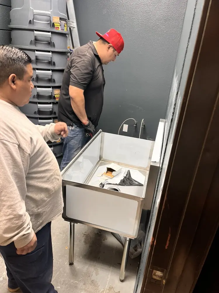 Commercial plumbing and sink installation in Killingsworth Crossroads